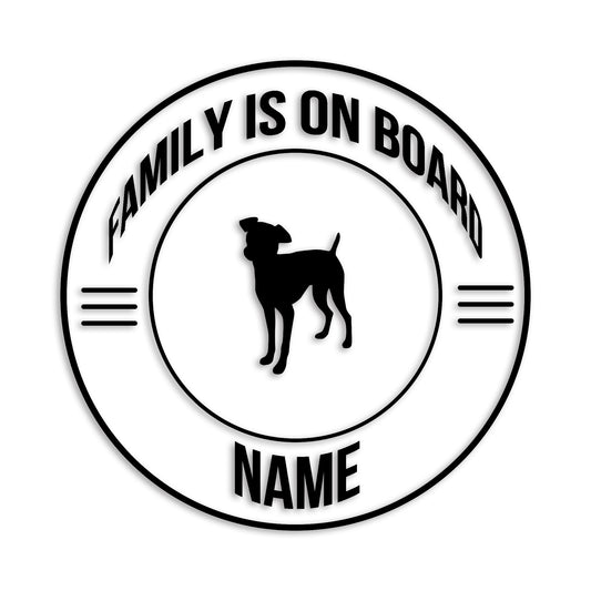 ミニチュアピンシャー 文字入れ可能 ペット 犬 カッティング ステッカー (st-148-109)