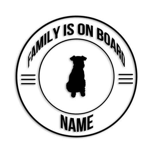 ウェルシュテリア 文字入れ可能 ペット 犬 カッティング ステッカー (st-148-12)