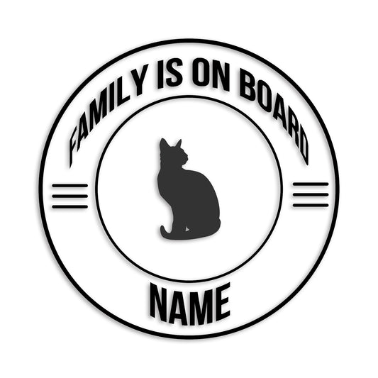 トンキニーズ 文字入れ可能 ペット 猫 カッティング ステッカー (st-148-160)