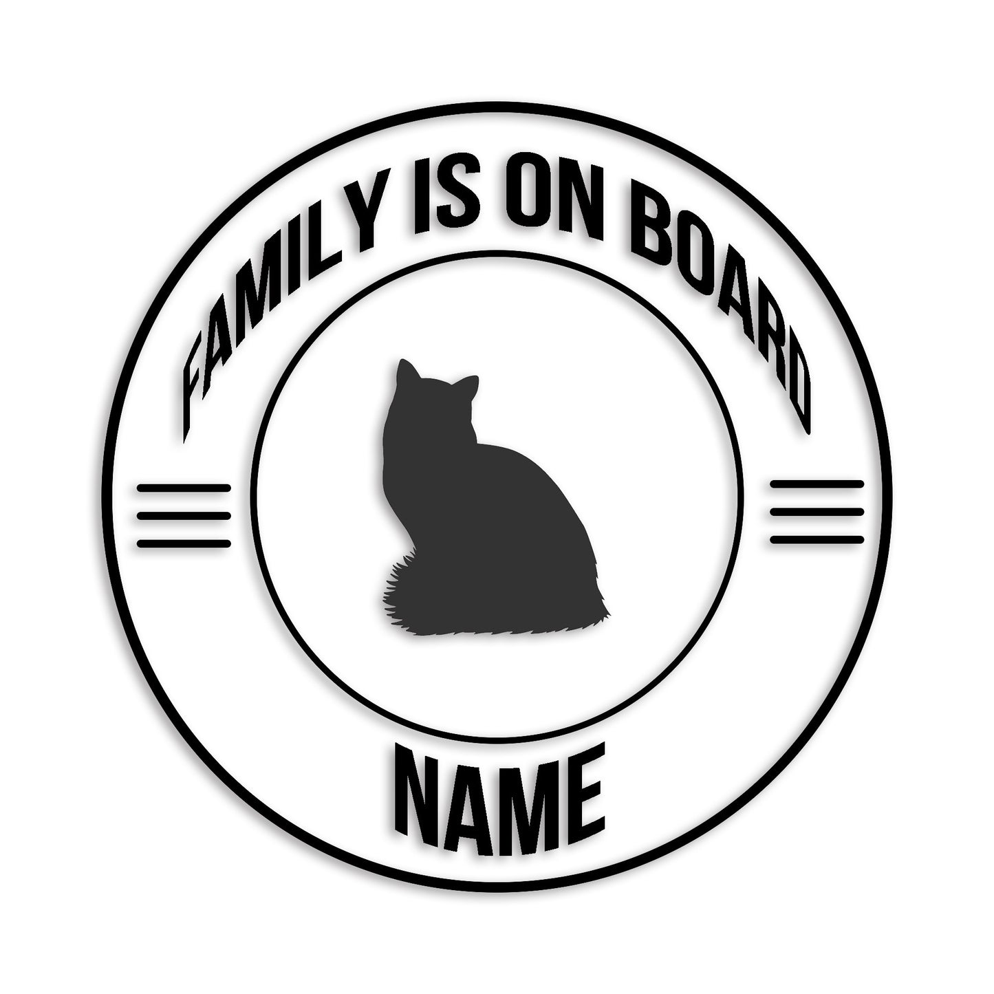 ラグドール 文字入れ可能 ペット 猫 カッティング ステッカー (st-148-175)