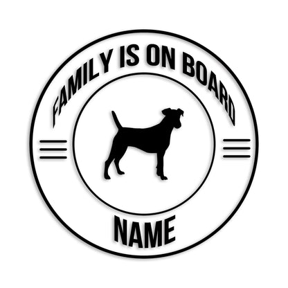 スムースフォックステリ 文字入れ可能 ペット 犬 カッティング ステッカー (st-148-39)