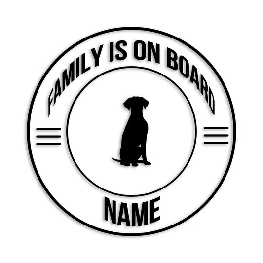 ダルメシアン 文字入れ可能 ペット 犬 カッティング ステッカー (st-148-46)