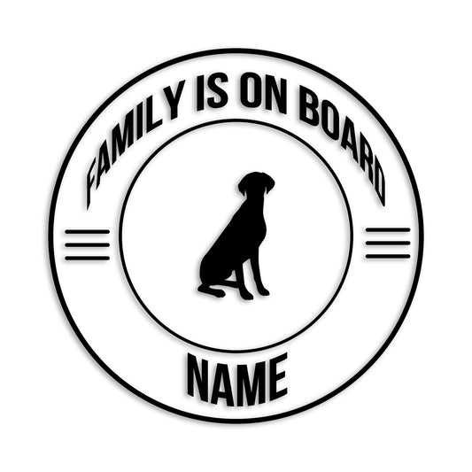 ポインター 文字入れ可能 ペット 犬 カッティング ステッカー (st-148-91)