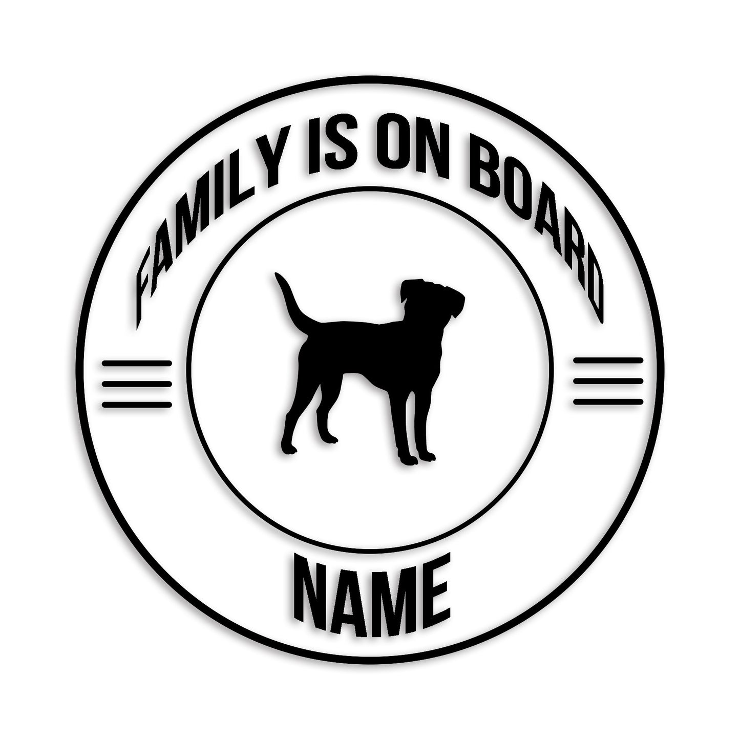 ボーダーテリア 文字入れ可能 ペット 犬 カッティング ステッカー (st-148-96)