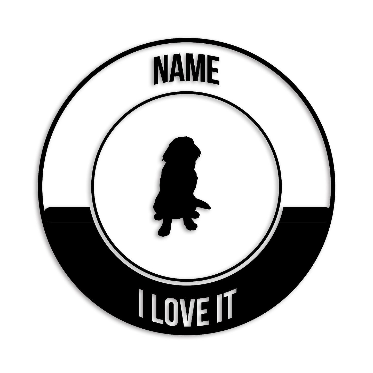 ラブラドールレトリバー 文字入れ可能 ペット 犬 カッティング ステッカー (st-149-116)