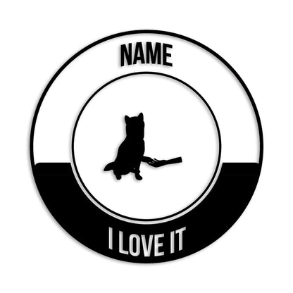 柴犬 文字入れ可能 ペット 犬 カッティング ステッカー (st-149-124)