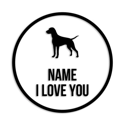 ダルメシアン 文字入れ可能 ペット 犬 カッティング ステッカー (st-152-45)