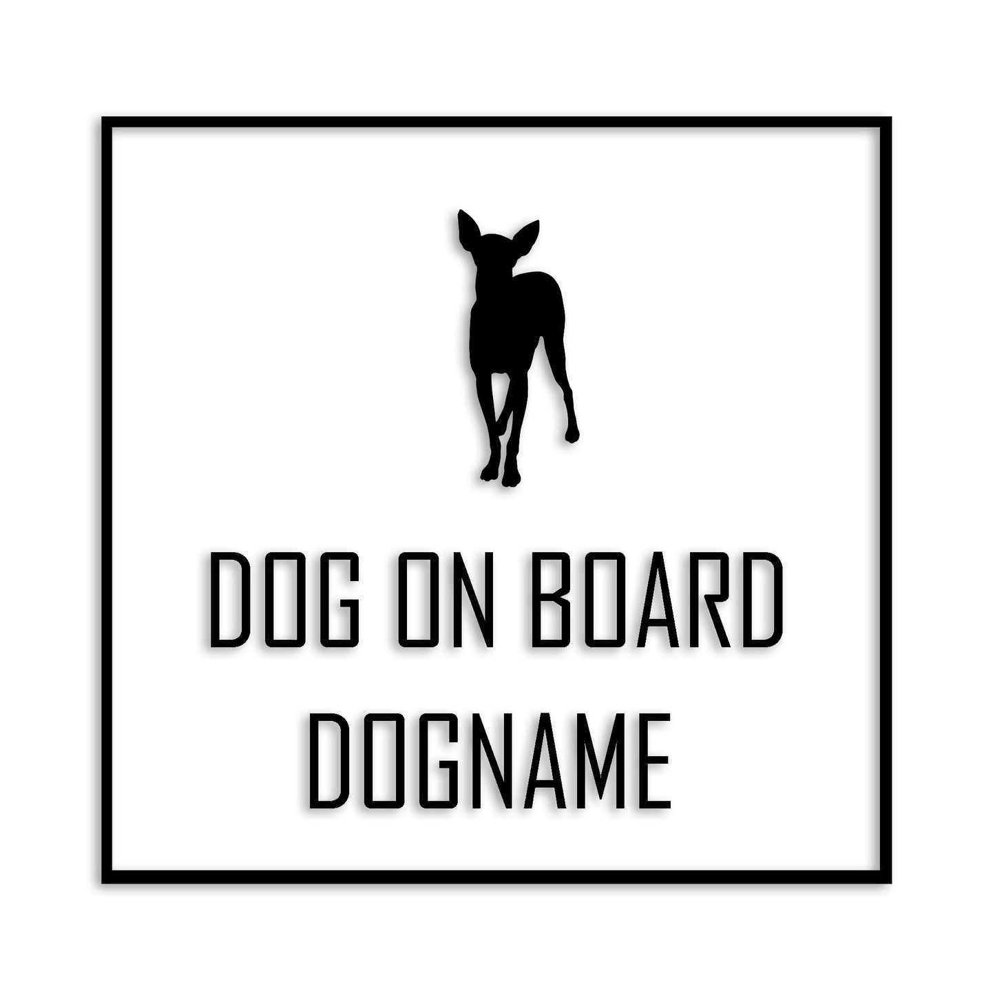 イタリアングレーハウンド 文字入れ可能 ペット 犬 カッティング ステッカー (st-19-04)