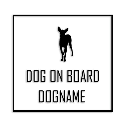 イタリアングレーハウンド 文字入れ可能 ペット 犬 カッティング ステッカー (st-19-04)