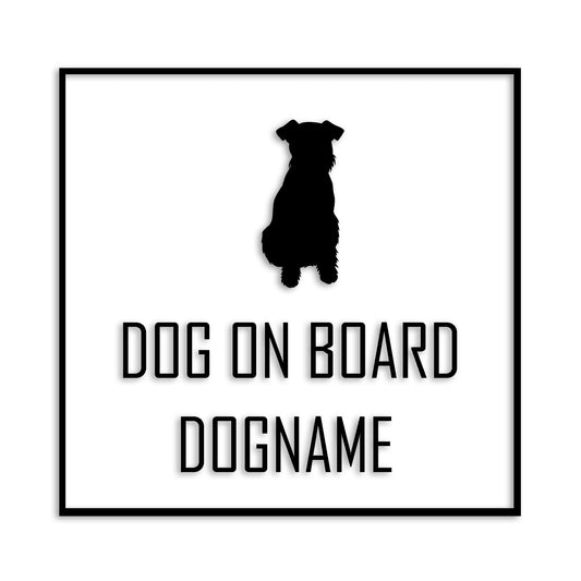 ウェルシュテリア 文字入れ可能 ペット 犬 カッティング ステッカー (st-19-12)