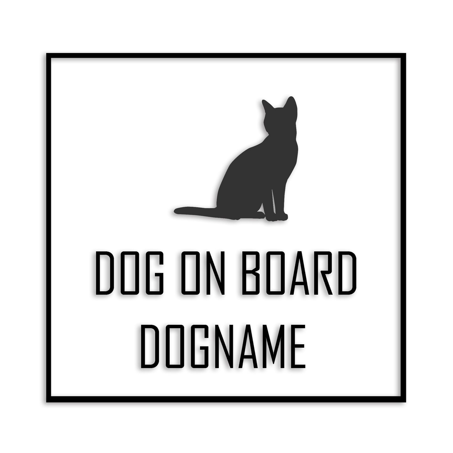 エジプシャンマウ 文字入れ可能 ペット 猫 カッティング ステッカー (st-19-140)