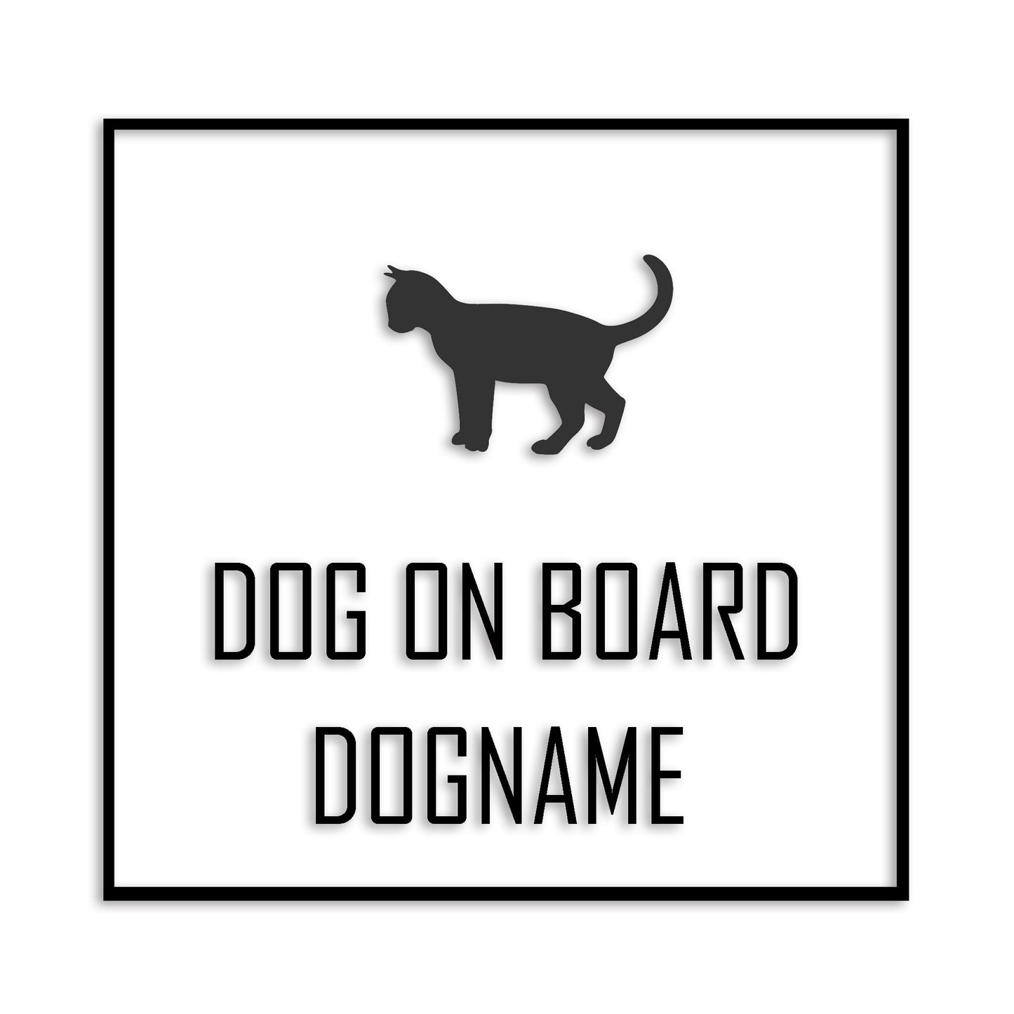 オシキャット 文字入れ可能 ペット 猫 カッティング ステッカー (st-19-142)