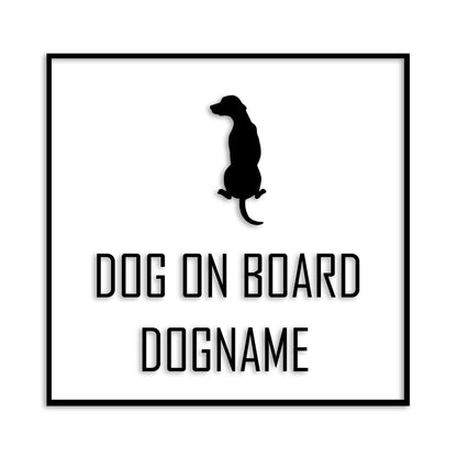 ダルメシアン 文字入れ可能 ペット 犬 カッティング ステッカー (st-19-47)