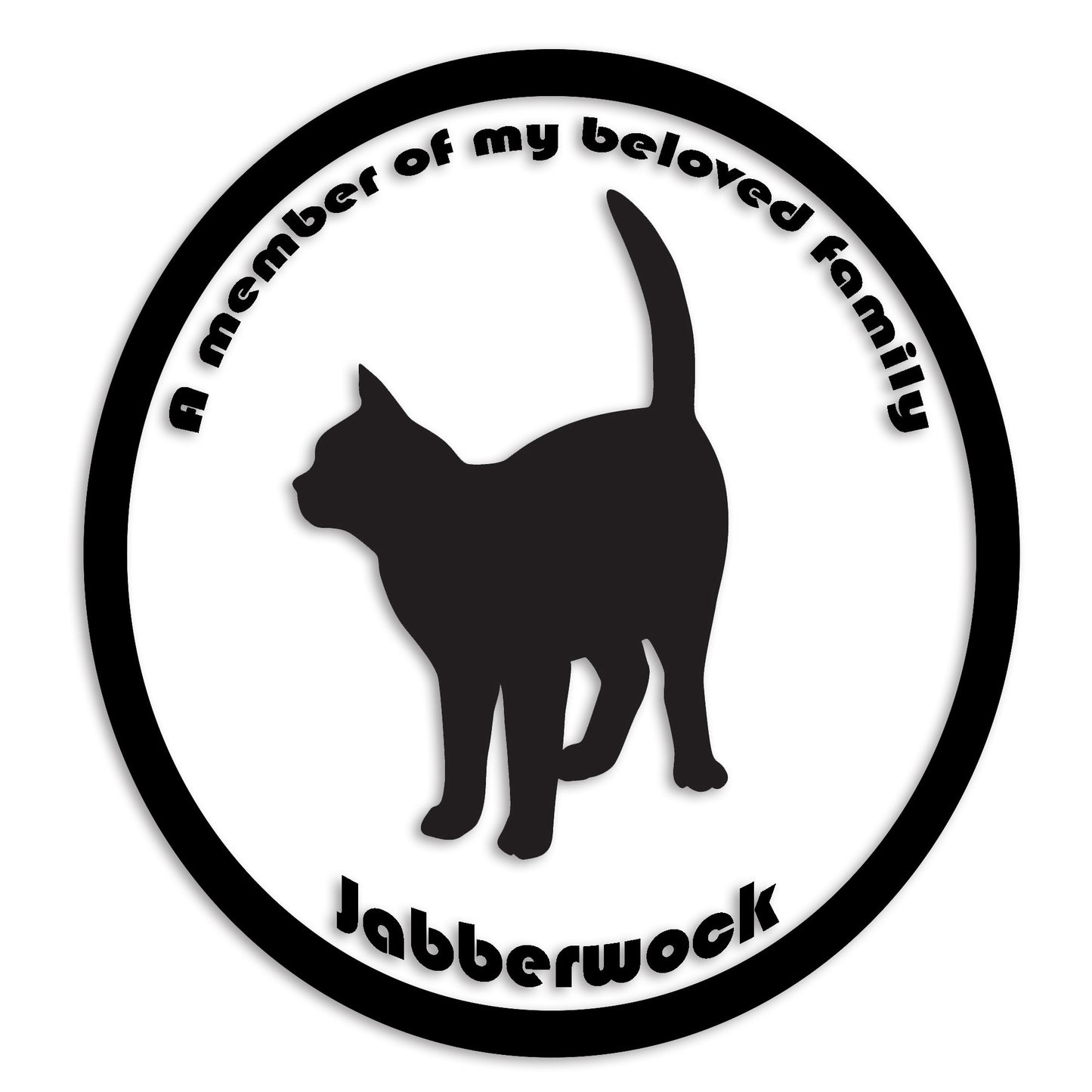 トンキニーズ 文字入れ可能 ペット 猫 カッティング ステッカー (st-8-127)