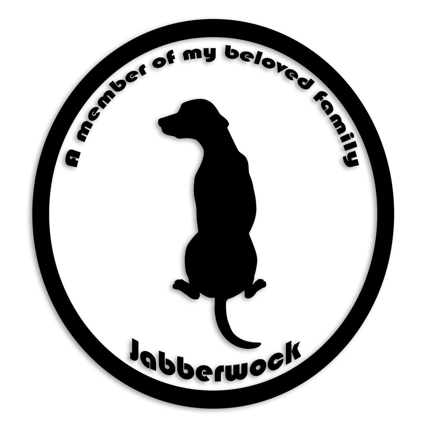 ダルメシアン 文字入れ可能 ペット 犬 カッティング ステッカー (st-8-38)